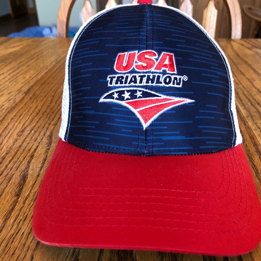 USA Triathlon trucker hat